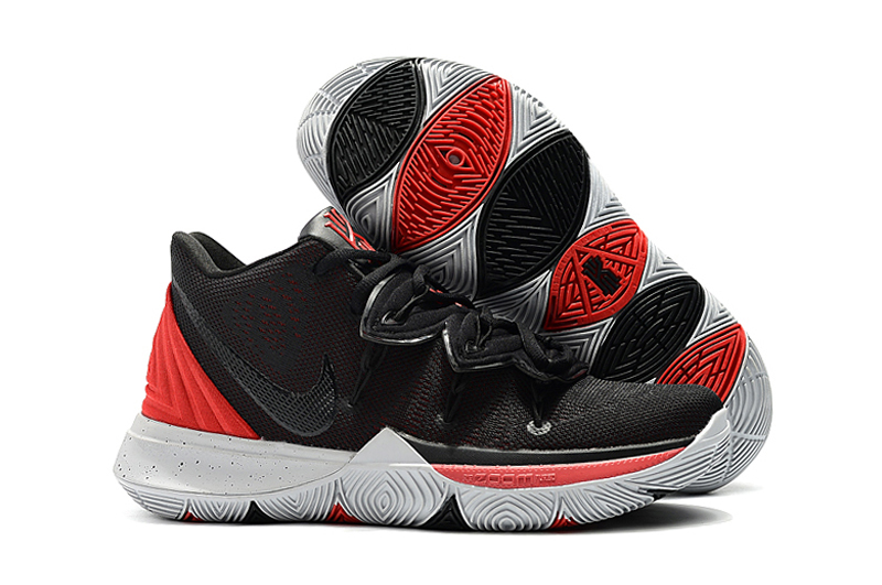 Nike Kyrie 5 Black Red Shoes For Boys